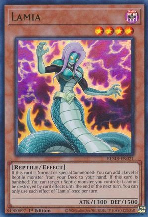 Image of Lamia (BLMR-EN021) - Battles of Legend: Monstrous Revenge 1st Edition