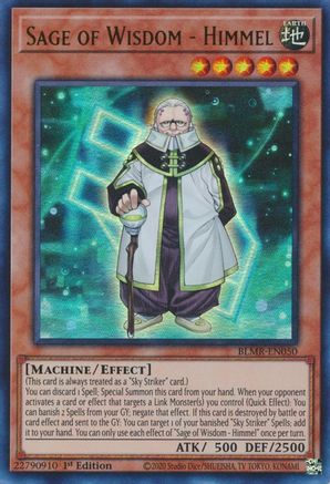 Image of Sage of Wisdom - Himmel (BLMR-EN050) - Battles of Legend: Monstrous Revenge 1st Edition