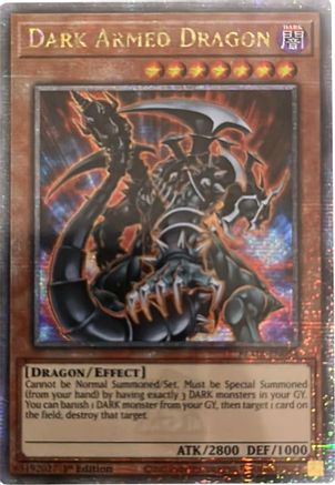 Image of Dark Armed Dragon (Quarter Century Secret Rare) (BLMR-EN054) - Battles of Legend: Monstrous Revenge 1st Edition