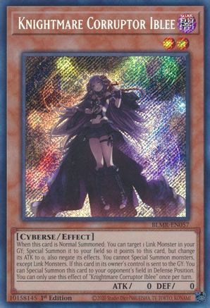 Image of Knightmare Corruptor Iblee (BLMR-EN057) - Battles of Legend: Monstrous Revenge 1st Edition