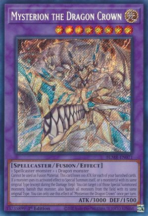 Image of Mysterion the Dragon Crown (BLMR-EN071) - Battles of Legend: Monstrous Revenge 1st Edition
