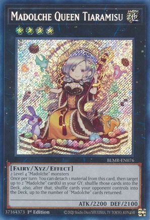 Image of Madolche Queen Tiaramisu (BLMR-EN076) - Battles of Legend: Monstrous Revenge 1st Edition