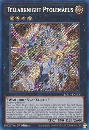 Image of Tellarknight Ptolemaeus (BLMR-EN083) - Battles of Legend: Monstrous Revenge 1st Edition