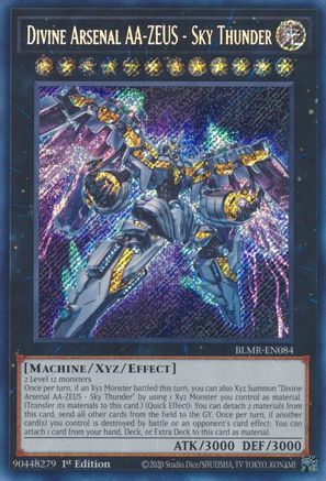 Image of Divine Arsenal AA-ZEUS - Sky Thunder (BLMR-EN084) - Battles of Legend: Monstrous Revenge 1st Edition