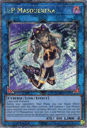Image of I:P Masquerena (Quarter Century Secret Rare) (BLMR-EN085) - Battles of Legend: Monstrous Revenge 1st Edition
