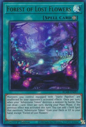 Image of Forest of Lost Flowers (BLMR-EN097) - Battles of Legend: Monstrous Revenge 1st Edition