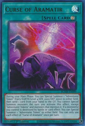 Image of Curse of Aramatir (BLMR-EN099) - Battles of Legend: Monstrous Revenge 1st Edition