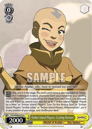 Image of Ember Island Players: Casting Horrors (ATLA/WX04-012 C) - Avatar: The Last Airbender