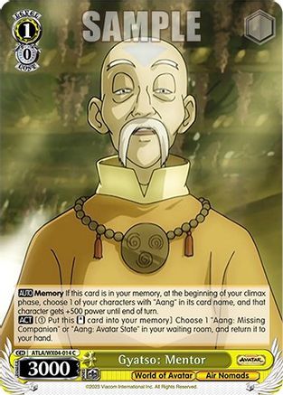 Image of Gyatso: Mentor (ATLA/WX04-014 C) - Avatar: The Last Airbender