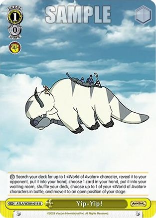 Image of Yip-Yip! (ATLA/WX04-018 U) - Avatar: The Last Airbender