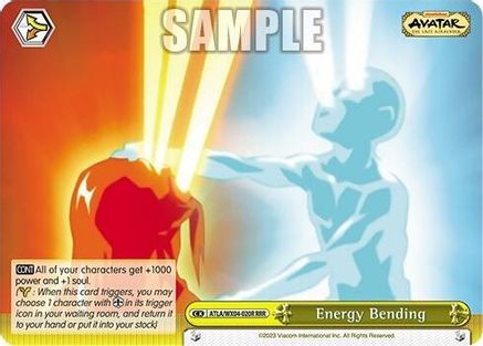 Image of Energy Bending (RRR) (ATLA/WX04-020R RRR) - Avatar: The Last Airbender