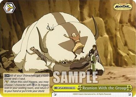 Image of Reunion With the Group (ATLA/WX04-022 CC) - Avatar: The Last Airbender