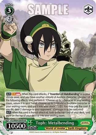 Image of Toph: Metalbending (ATR) (ATLA/WX04-029ATR ATR) - Avatar: The Last Airbender