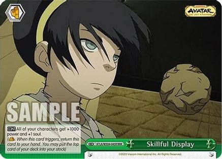 Image of Skillful Display (RRR) (ATLA/WX04-045R RRR) - Avatar: The Last Airbender