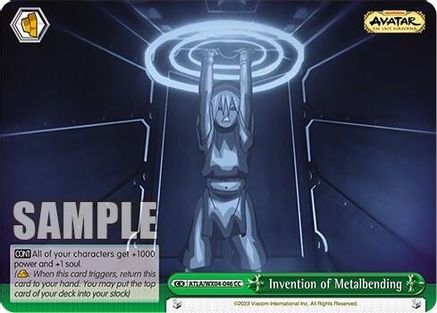 Image of Invention of Metalbending (ATLA/WX04-046 CC) - Avatar: The Last Airbender