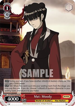 Image of Mai: Moody (ATR) (ATLA/WX04-055ATR ATR) - Avatar: The Last Airbender