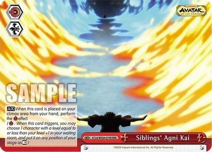 Image of Siblings' Agni Kai (RRR) (ATLA/WX04-074R RRR) - Avatar: The Last Airbender