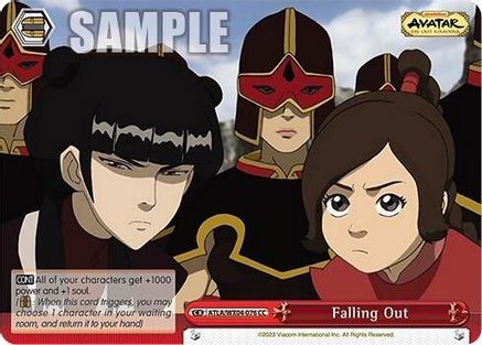 Image of Falling Out (ATLA/WX04-076 CC) - Avatar: The Last Airbender