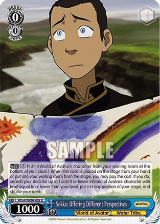 Image of Sokka: Offering Different Perspectives (ATLA/WX04-082 R) - Avatar: The Last Airbender
