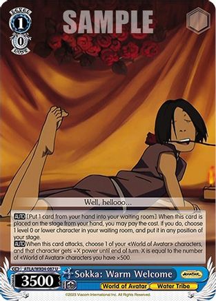 Image of Sokka: Warm Welcome (ATLA/WX04-087 U) - Avatar: The Last Airbender