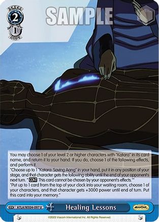 Image of Healing Lessons (ATLA/WX04-097 U) - Avatar: The Last Airbender