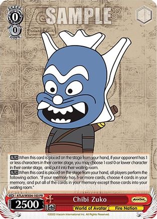 Image of Chibi Zuko (ATLA/WX04-103 PR) - Avatar: The Last Airbender