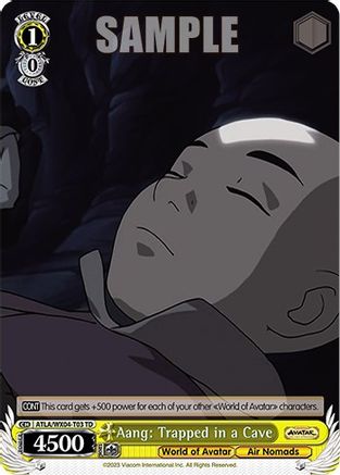 Image of Aang: Trapped in a Cave (ATLA/WX04-T03 TD) - Avatar: The Last Airbender