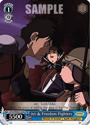 Image of Jet & Freedom Fighters (ATLA/WX04-T14 TD) - Avatar: The Last Airbender