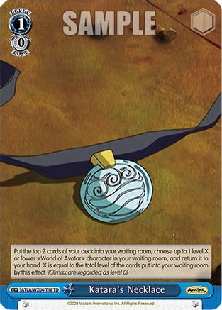 Image of Katara's Necklace (ATLA/WX04-T18 TD) - Avatar: The Last Airbender