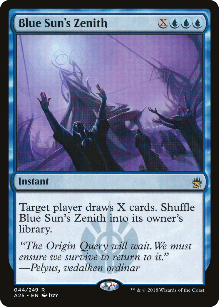 Image of Blue Sun's Zenith (A25-044) - Masters 25