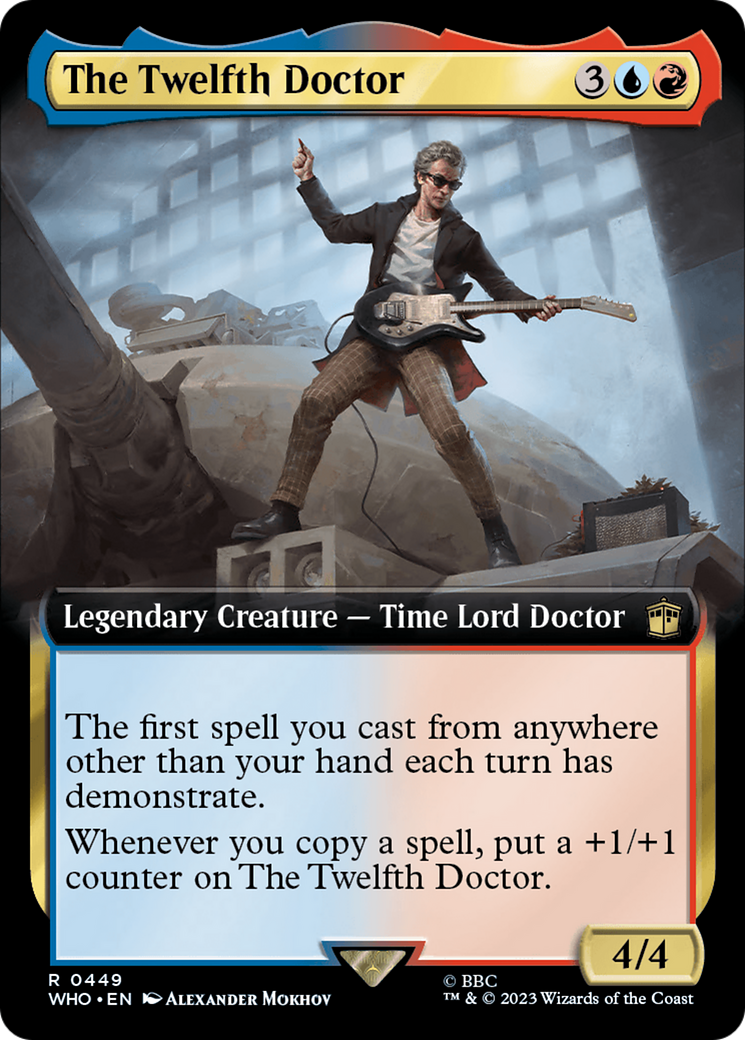 Image of The Twelfth Doctor (Extended Art) (WHO-449) - Doctor Who: (Extended Art)