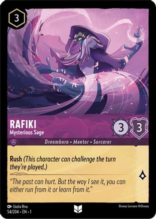 Image of Rafiki - Mysterious Sage (54/204) - The First Chapter