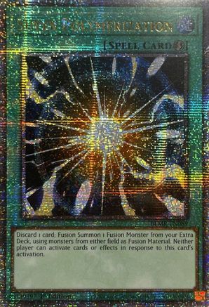 Image of Super Polymerization (Quarter Century Secret Rare) (BLMR-EN089) - Battles of Legend: Monstrous Revenge 1st Edition