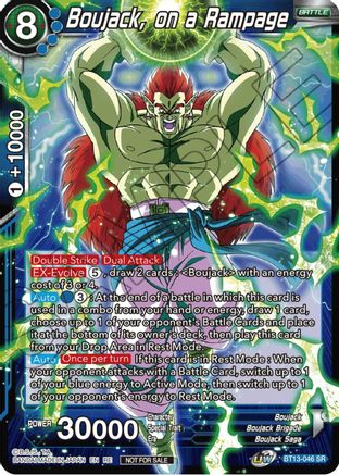 Image of Boujack, On a Rampage (Championship Selection Pack 2023 Vol.2) (Silver Foil) (BT13-046) - Tournament Promotion Cards Foil