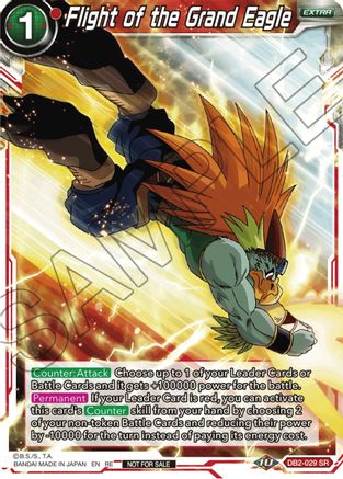Image of Flight of the Grand Eagle (Championship Selection Pack 2023 Vol.2) (Silver Foil) (DB2-029) - Tournament Promotion Cards Foil