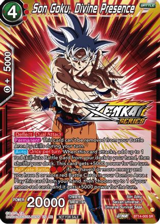 Image of Son Goku, Divine Presence (Event Pack 12) (BT14-005) - Tournament Promotion Cards Foil