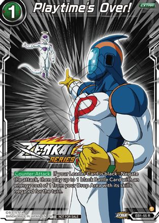 Image of Playtime's Over! (Event Pack 12) (EB1-55) - Tournament Promotion Cards Foil