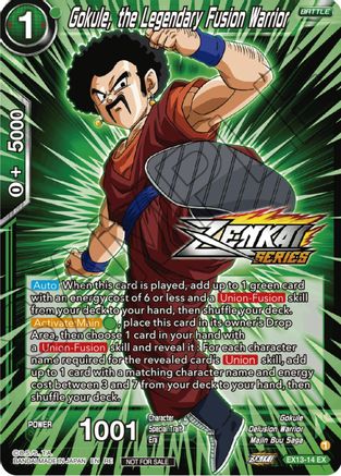 Image of Gokule, the Legendary Fusion Warrior (Event Pack 12) (EX13-14) - Tournament Promotion Cards Foil