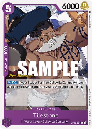 Image of Tilestone (OP03-064) - Pillars of Strength Pre-Release Cards