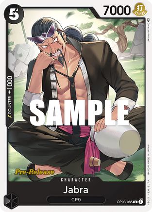 Image of Jabra (OP03-085) - Pillars of Strength Pre-Release Cards