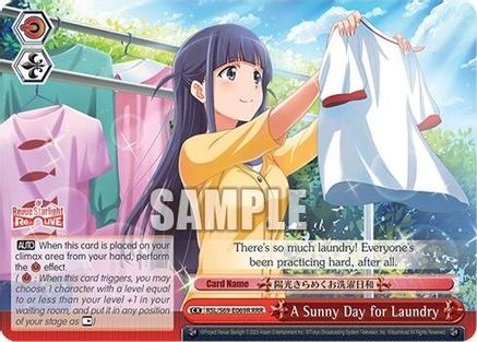 Image of A Sunny Day for Laundry (RRR) (RSL/S69-E069R RRR) - Revue Starlight -Re LIVE-