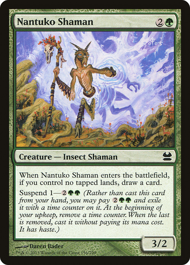 Image of Nantuko Shaman (MMA-156) - Modern Masters Foil