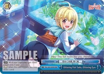 Image of Glittering Fish Tanks, Glittering Eyes (RRR) (RSL/S69-E099R RRR) - Revue Starlight -Re LIVE-