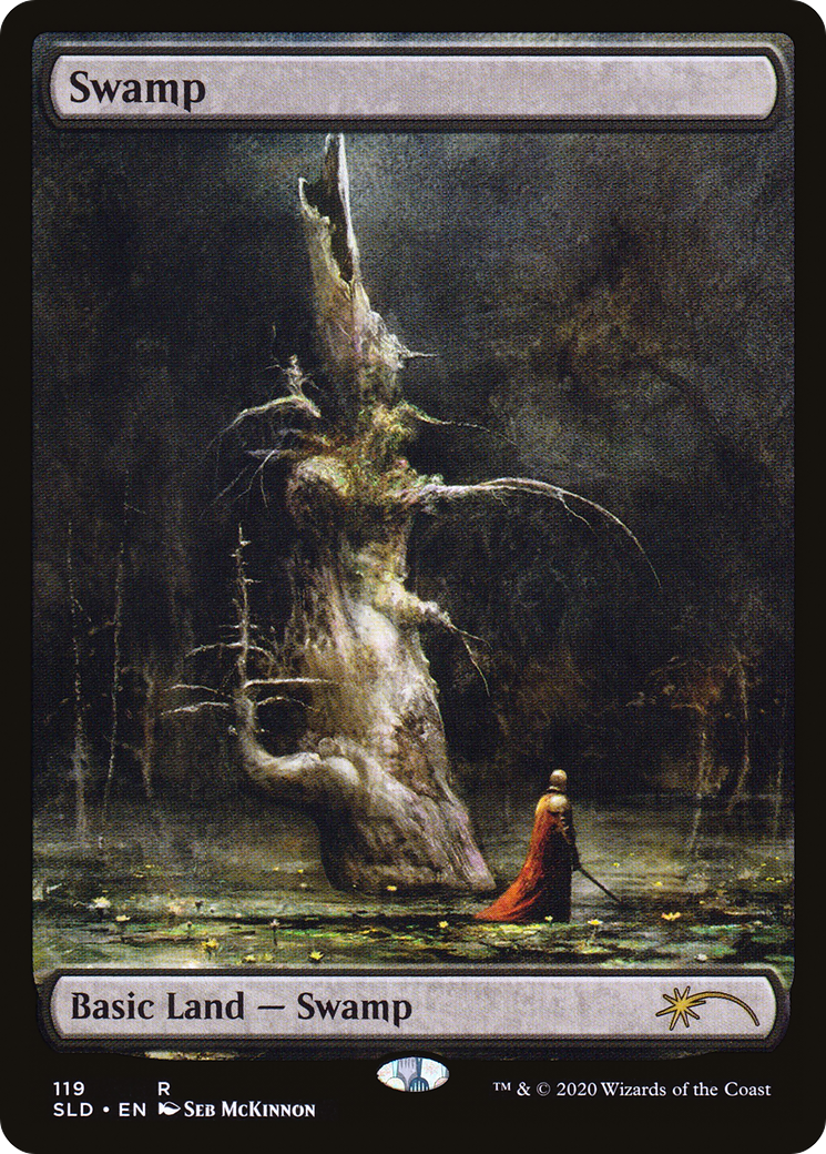 Image of Swamp (119) (Seb Mckinnon) (SLD-119) - Secret Lair Drop