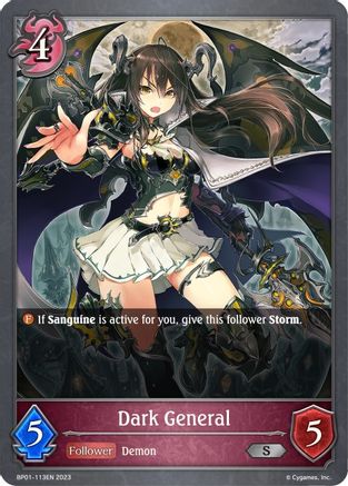 Image of Dark General (BP01-113EN) - BP01 Advent of Genesis
