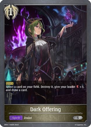 Image of Dark Offering (BP01-140EN) - BP01 Advent of Genesis