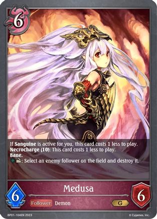 Image of Medusa (BP01-104EN) - BP01 Advent of Genesis