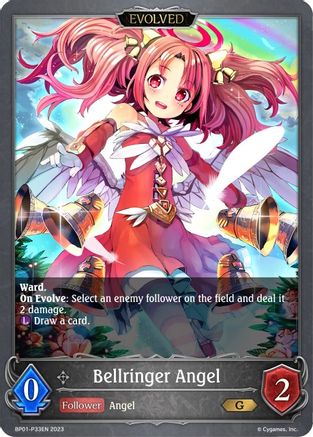 Image of Bellringer Angel (Evolved) - P33EN (Foil) (BP01-P33EN) - BP01 Advent of Genesis