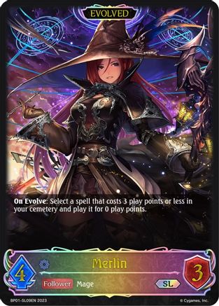 Image of Merlin (SL) (Evolved) (BP01-SL09EN) - BP01 Advent of Genesis