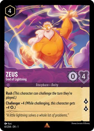 Image of Zeus - God of Lightning (61/204) - The First Chapter